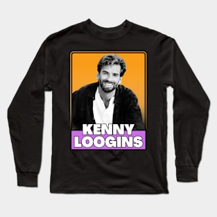 Kenny loggins (retro) Long Sleeve T-Shirt